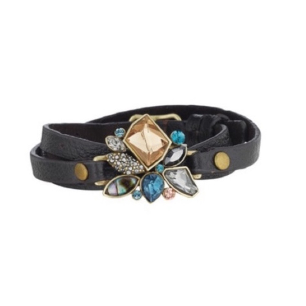 Chloe +Isabel Sunset on the Seine Leather Bracelet